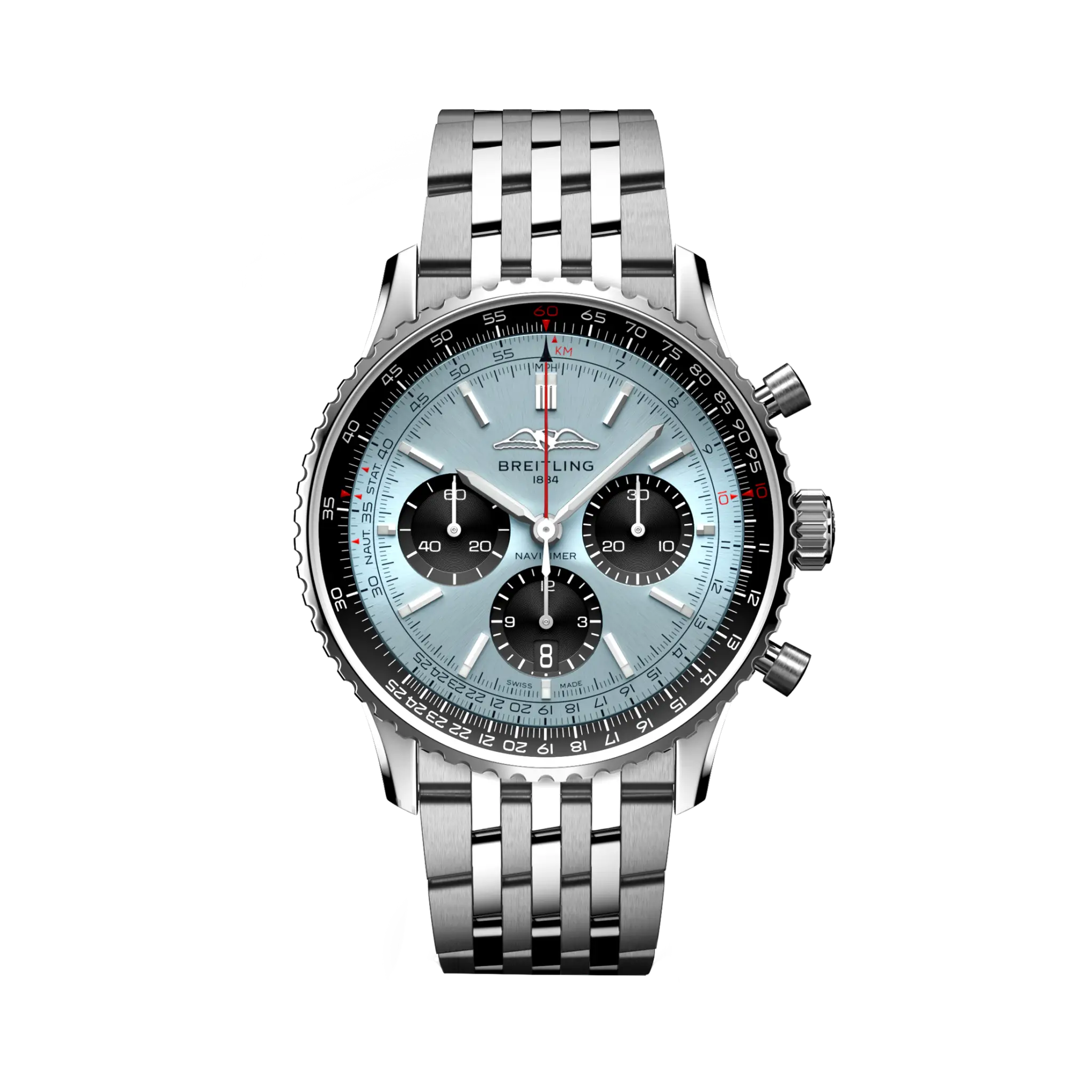 97E803FB-D62A-4199-F7A7-3B96AAC760EC.png Breitling Navitimer B01 43mm AB0138241C1A1 - Image 1