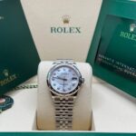 Rolex Datejust m278344-0005/0006 Mother-of-Pearl Dial 31mm Domed Diamond Oyster Watch - Image 3