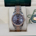 Rolex  Datejust 36mm 126231 Slate/Gray Dial Oystersteel and 18K Rose gold Oyster Bracelet - Image 8