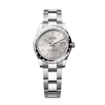 Rolex Datejust m278344 Silver Dial 31mm Domed Diamond