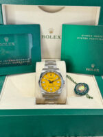 Rolex Oyster Perpetual 36mm 126000-0004 Yellow Dial Stainless Steel Oyster Bracelet - Image 9