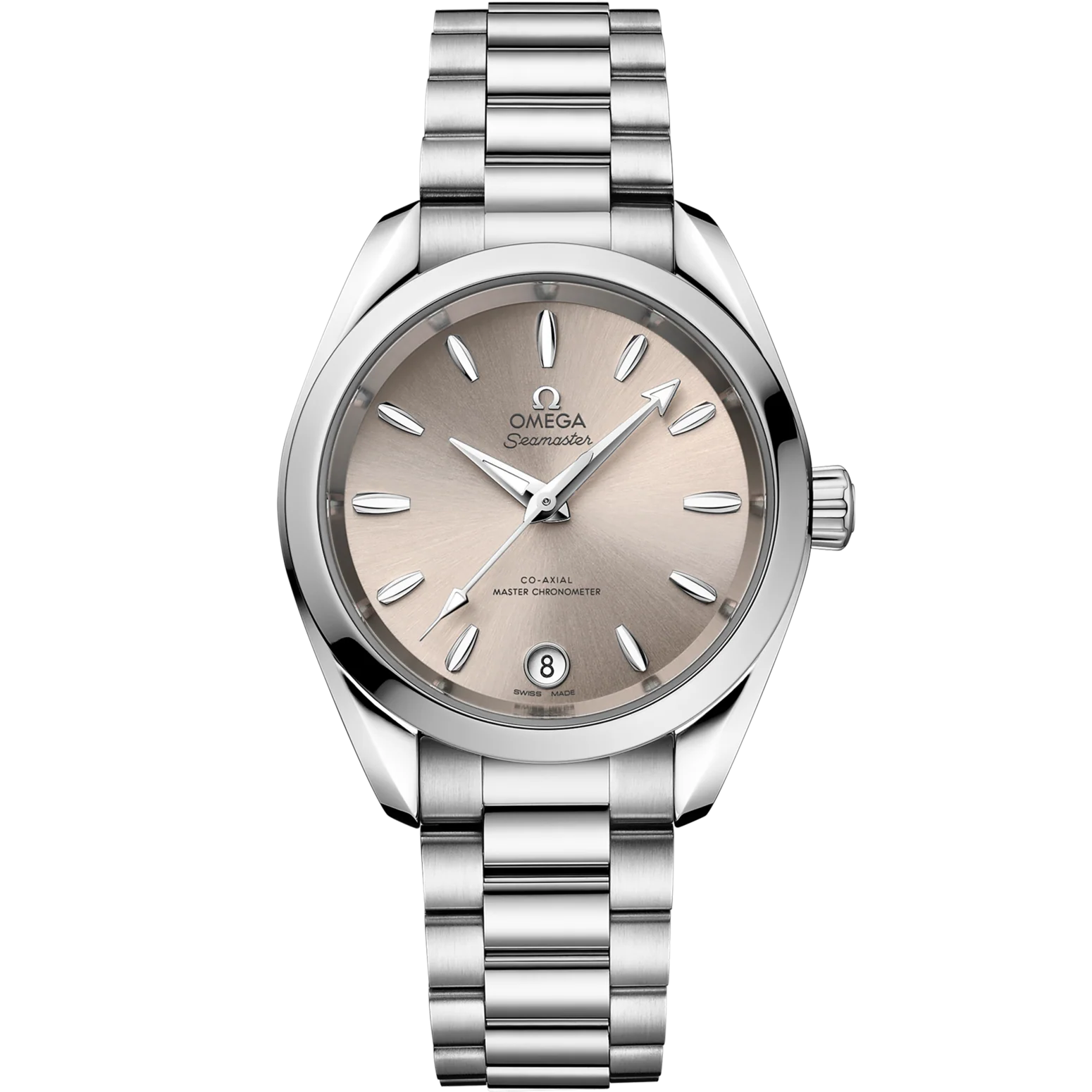 9929717E-170B-EC2B-9261-503ECE43ADF8.png Omega Seamaster Aqua Terra SHADES 34 mm Sandstone Dial Stainless Steel Bracelet 220.10.34.20.09.001 - Image 1