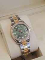 Rolex Datejust m278383RBR-0029/0030 31mm Olive Green Dial Oyster Bracelet - Image 4