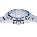 Rolex Submariner Date 116610 40MM Silver Diamond Dial With Stainless Steel Bracelet - Image 4