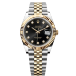 Rolex  Datejust 41mm 126333 Black Diamond Jubilee Steel and Yellow Gold Men’s Watch