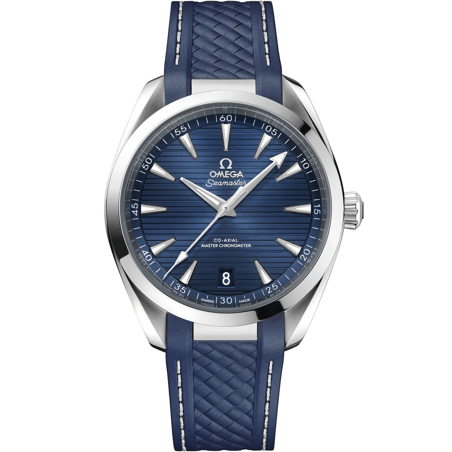 9A118B4D-864A-2B8D-D40F-E02C9DDB1C1D.png OMEGA Seamaster Aqua Terra 41mm Blue Dial Stainless Steel Strap 220.12.41.21.03.007 - Image 1