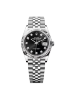 Rolex  Datejust 36mm 126234 Black Diamond Dial Stainless Steel Oyster Mens Watch - Image 2