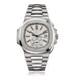 Patek Philippe Nautilus Silver Dial Men's Watch 5980/1A-019