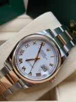Rolex  Datejust 36mm 126201 White Dial Oyster Bracelet Watch - Image 9