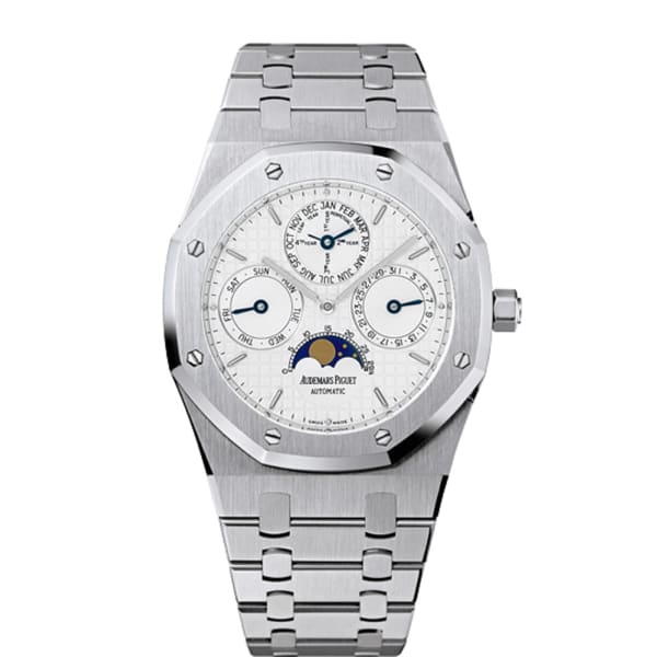9AC617B6-8202-D04C-0059-08FE4F02908E.jpg Audemars Piguet Royal Oak Perpetual Calendar Stainless Steel Watch 39mm 25820ST.OO.0944ST.03 - Image 1