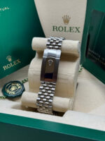 Rolex  Datejust 36mm 126284 Blue Jubilee Diamond Dial & Diamond Bezel, Stainless Steel Oyster Bracelet Watch - Image 7