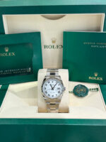 Rolex  Datejust 36mm 126234 White Roman Dial Oyster Stainless Steel Mens - Image 12