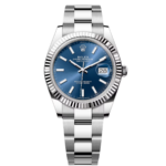 Rolex  Datejust 41mm 126334 Blue Index Oyster Stainless Steel Men’s Watch