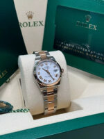 Rolex Datejust m278271-0001/0002 White 31mm Dial Oyster Bracelet Watch - Image 4