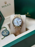 Rolex Datejust m278278-0020 White 31mm Dial President Bracelet Watch - Image 7