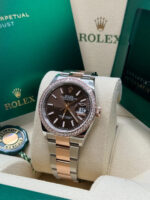 Rolex  Datejust 36mm 126281 Chocolate Dial Oyster Bracelet - Image 5