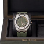 Audemars Piguet  Royal Oak Offshore Khaki green 42mm 15720ST.OO.A052CA.01 - Image 2
