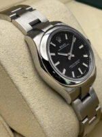 Rolex Oyster Perpetual 28mm 276200-0010 Black Dial Oyster Bracelet Watch - Image 11