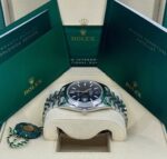 Rolex Datejust 41mm 126300 Blue Index Jubilee Stainless Steel Men’s Watch - Image 6