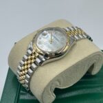 Rolex Datejust m278343 31mm White Mother-of-Pearl Dial Yellow Rolesor Jubilee Watch - Image 12