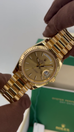 Rolex  Day-Date President 40mm Yellow Gold Champagne Index Dial - 228238 - Image 9
