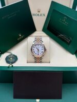Rolex Datejust m278241-0001/0002 White 31mm Dial Oyster Bracelet Watch - Image 9