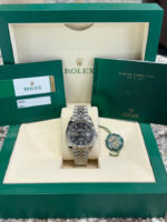 Rolex  Datejust 41mm 126334 Dark Rhodium Index Jubilee Stainless Steel - Image 13