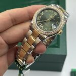 Rolex Datejust m278383RBR-0015/0016 31mm Olive Green Dial Oyster Bracelet - Image 9