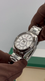 Rolex  Sky-Dweller 42mm 336934-0003 Stainless Steel White Dial Oyster - Image 9