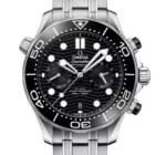 Omega Seamaster Diver 300M 44mm Black Dial Stainless Steel Bracelet 210.30.44.51.01.001 - Image 6