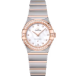 Omega Constellation Ladies' Selection 25mm steel ‑ Sedna™ gold on steel ‑ Sedna™ gold 131.25.25.60.55.001