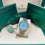 Rolex 124300 Oyster Perpetual 41mm Oyster Perpetual Turquoise Index Dial - Image 8