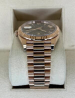 Rolex  Day-Date President 40mm Everose Gold Chocolate Roman Dial - 228235 - Image 5