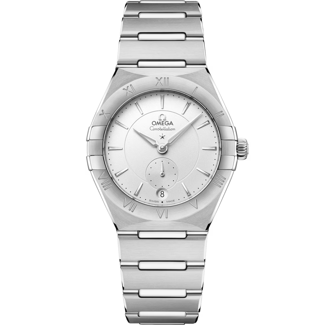 A07B9E9C-DDE2-53D7-7065-D2AAF4DBB193.avif Omega Constellation 34mm Silver Dial Stainless Steel Bracelet 131.10.34.20.02.001 - Image 1
