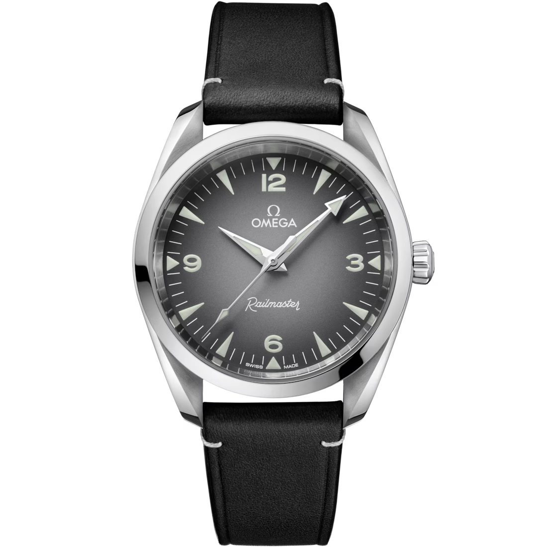 A0B46481-86D1-99AF-B92F-481EB447CE8D.avif Omega Seamaster Railmaster Watch, 38mm Gray Dial 235.12.38.20.06.001 - Image 1