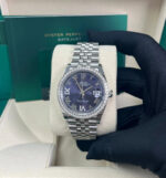 Rolex  Datejust 36mm 126284 Aubergine Dial Jubilee Bracelet - Image 8
