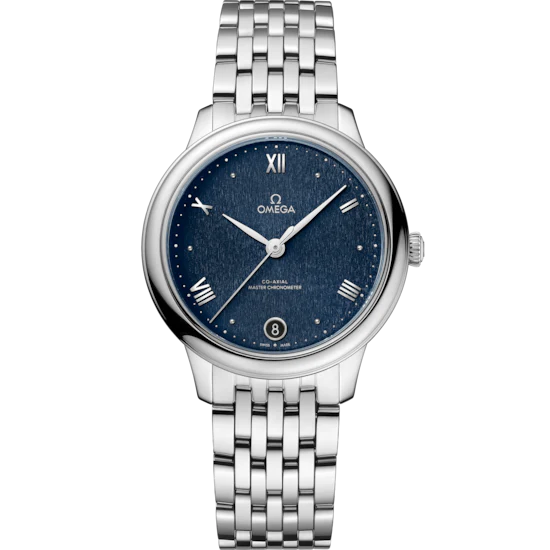 A10C6998-F4AE-C72E-E4DF-86B8384ADD41.png Omega De Ville Prestige 34 mm Blue Dial Stainless Steel Bracelet 434.10.34.20.03.002 - Image 1
