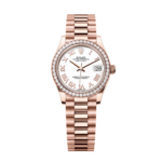 Rolex Datejust m278285RBR-0008 White 31mm Dial