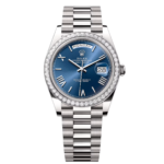 Rolex  Day-Date 40mm 228349RBR-0005 Bright Blue Dial President Bracelet