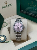 Rolex Datejust m278384RBR-0017/0018 Pink 31mm Dial Oyster Watch - Image 8