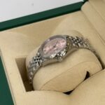 Rolex Datejust m278344-0021/0022 Pink Dial 31mm Domed Diamond Oyster Watch - Image 12