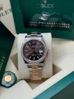 Rolex  Datejust 36mm 126281 Chocolate Dial Oyster Bracelet - Image 10