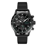 IWC Pilot Performance Chronograph 41mm Mercedes AMG Petronas Formula OneTM Team Mens Watch Black Rubber IW388306-340