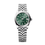 Rolex Datejust m278240-0011/0012 31mm Green Stick Domed Bezel Oyster Oystersteel