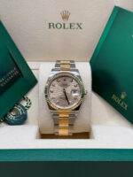 Rolex  Datejust 36mm 126233 Champagne Fluted Motif Diamond Dial Jubilee Bracelet - Image 9