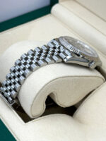 Rolex  Datejust 36mm 126234 Black Diamond Dial Stainless Steel Oyster Mens Watch - Image 9