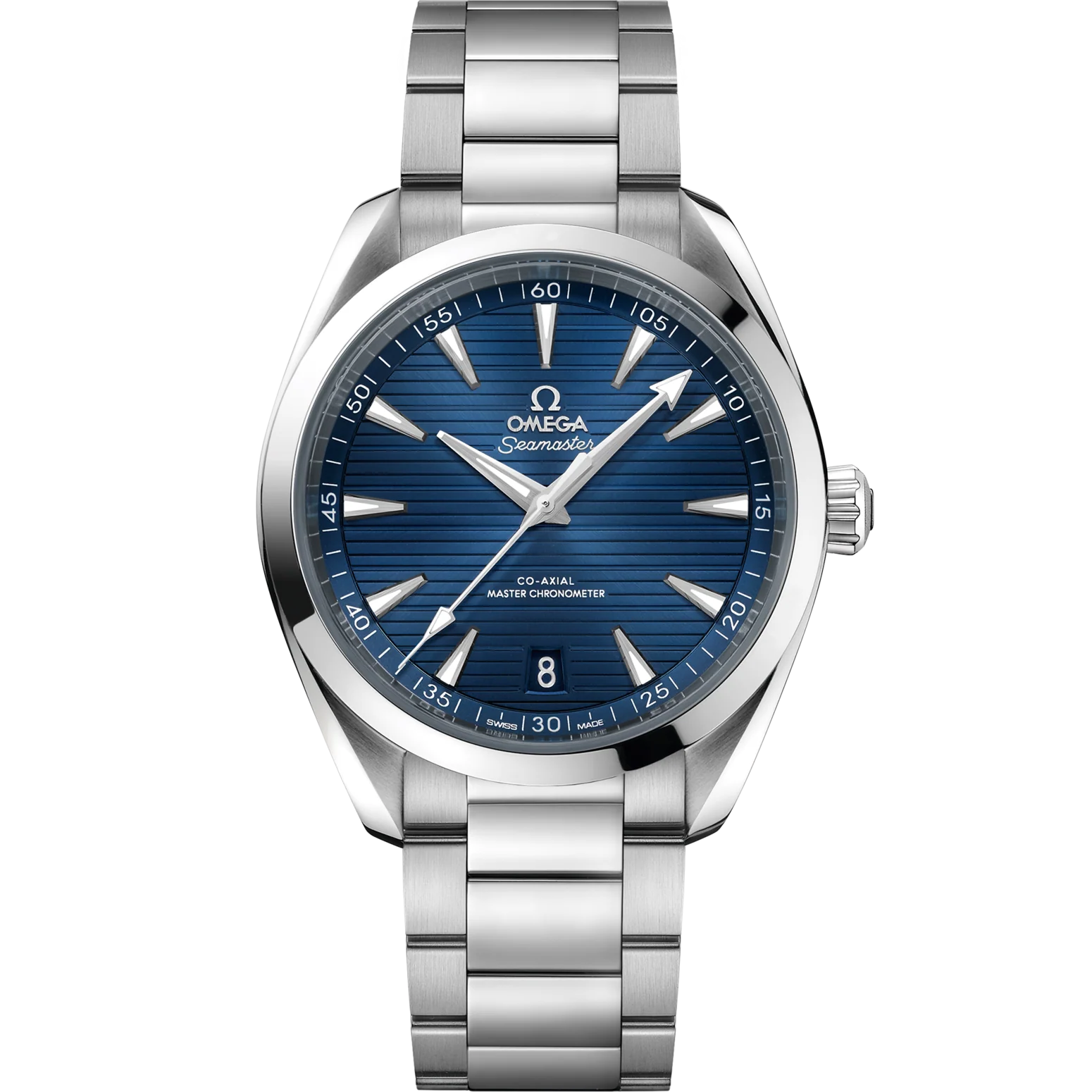 A53E7CFA-905C-722C-2E7C-76BF5F8C627B.png Omega Seamaster Aqua Terra 150M 41mm Blue Dial Stainless Steel Bracelet 220.10.41.21.03.004 - Image 1
