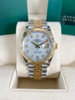 Rolex  Datejust 36mm 126233 MOP Diamond Dial Jubilee Two-Tone Bracelet Watch - Image 3