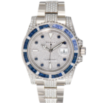 Rolex Submariner Date 40mm 116659SABR Blue Sapphire and Diamond Bezel Diamond Dial