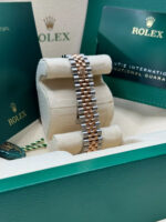 Rolex Datejust m278271-0031/0032 Silver Floral Motif 31mm Dial Oyster Bracelet Watch - Image 8